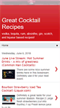 Mobile Screenshot of greatcocktailrecipes.net